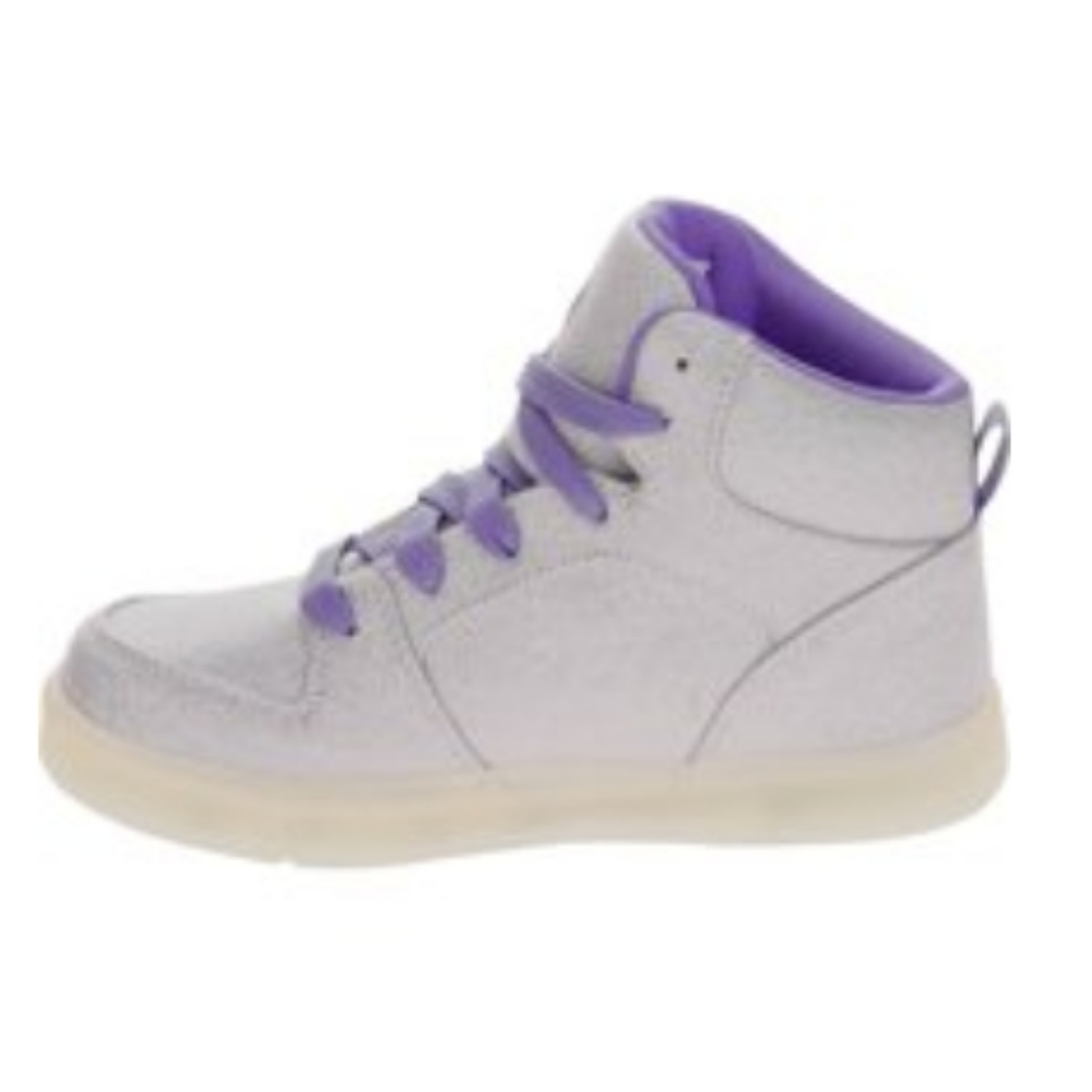 Flashlight Rechargeable Light Up Hi Tops - Picture 2 of 3